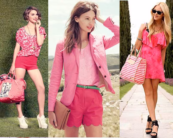 'Hồng toàn tập' chỉ phù hợp với những chuyến dã ngoại hoặc shopping của bạn, chứ không phù hợp với môi trường công sở đâu bạn nhé!