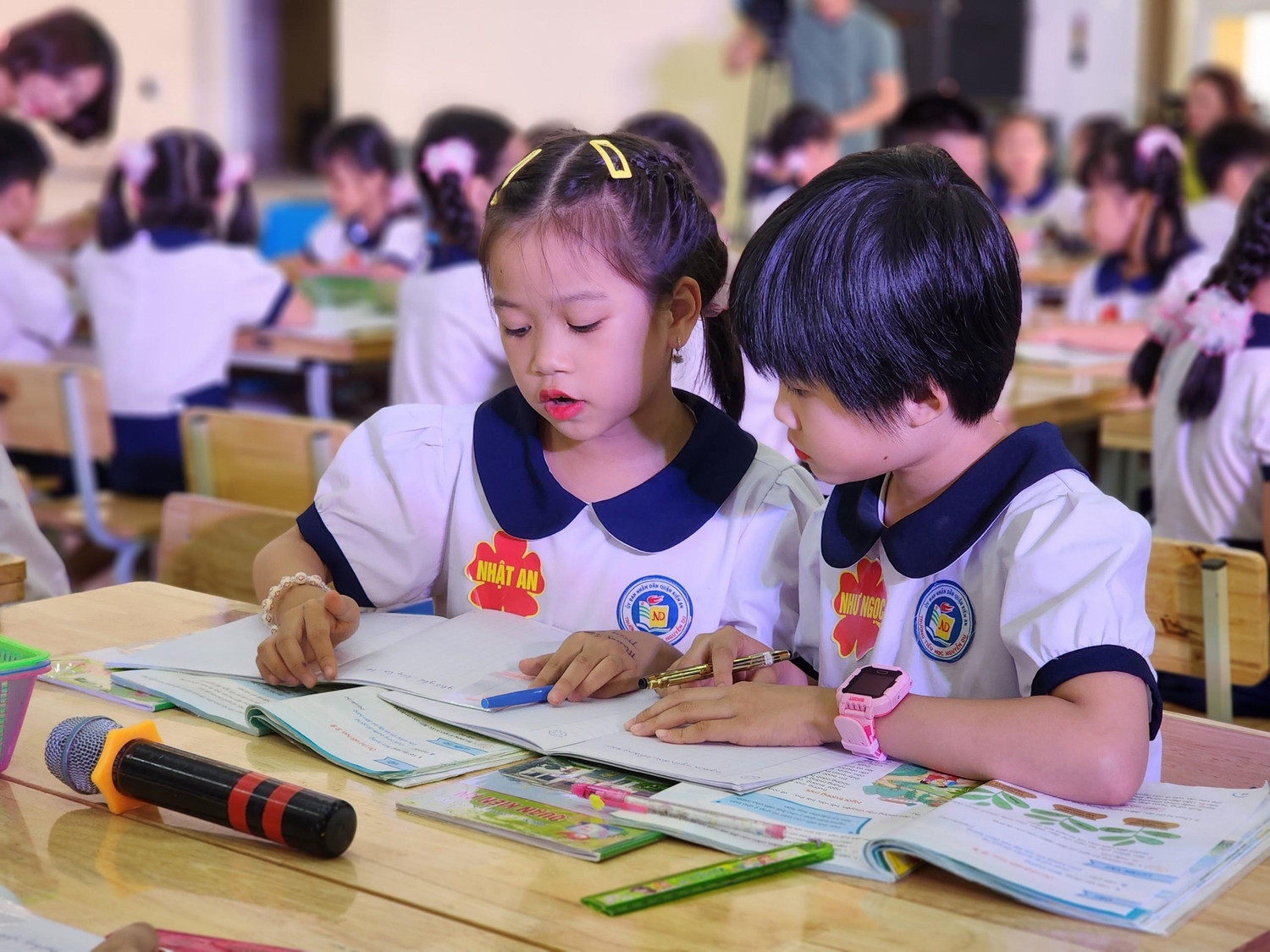 Theo chương trình giáo dục phổ thông 2018, các môn học cần có sự tích hợp (Ảnh: Phạm Linh)