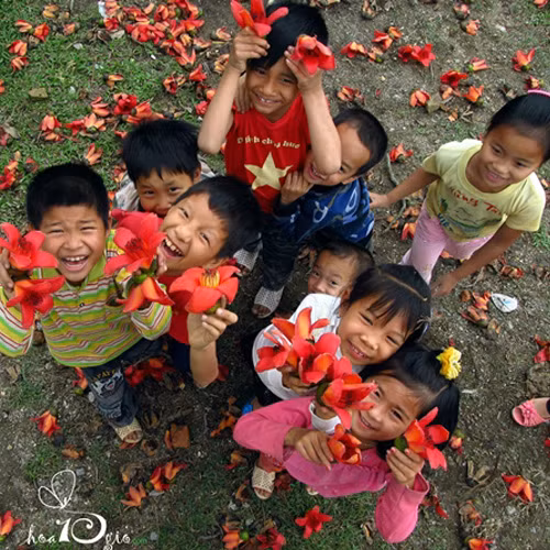 Rạng rỡ như được mùa.