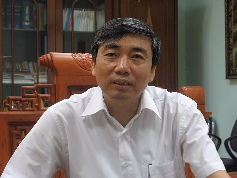 Ông Hoàng Minh Quân, Giám đốc Sở GD&ĐT Vĩnh Phúc: Không tuyển vì hai trường ĐH Giáo dục và DDH Sư phạm Ngoại ngữ là hai trường mới. Ảnh Xuân Trung