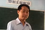 Một thầy giáo mê đọc sách, viết thơ văn