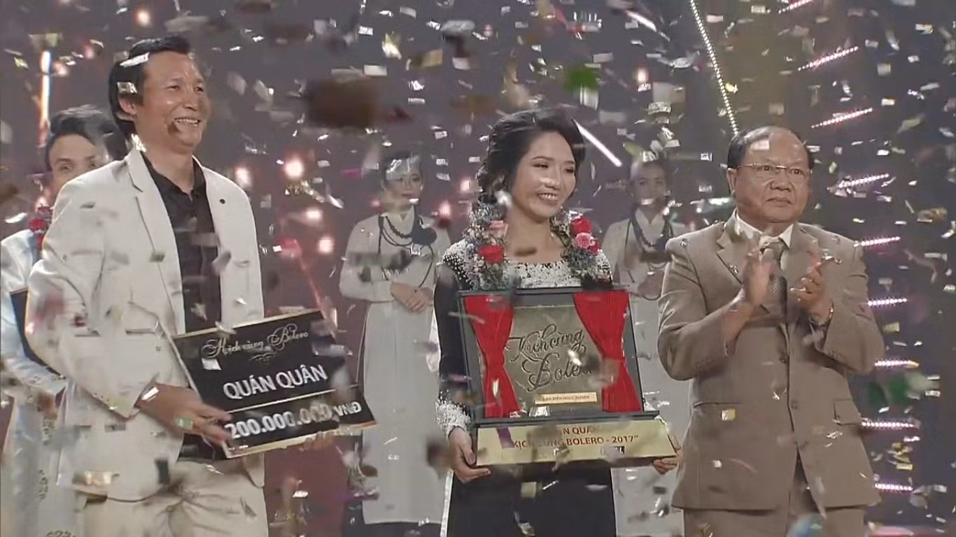 Nữ đạo diễn Ngọc Duyên giành giải Quán quân "Kịch cùng Bolero 2017"
