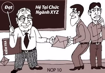 Việc đóng quỹ lớp là “luật bất thành văn” nhưng khi đi học rồi thì ai ai cũng… thuộc. (Ảnh minh họa: plo.vn)