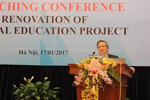 GS.Nguyễn Minh Thuyết - Tổng chủ biên Chương trình giáo dục phổ thông mới. (Ảnh: Trần Vương) GS.Nguyễn Minh Thuyết - Tổng chủ biên Chương trình giáo dục phổ thông mới. (Ảnh: Trần Vương)