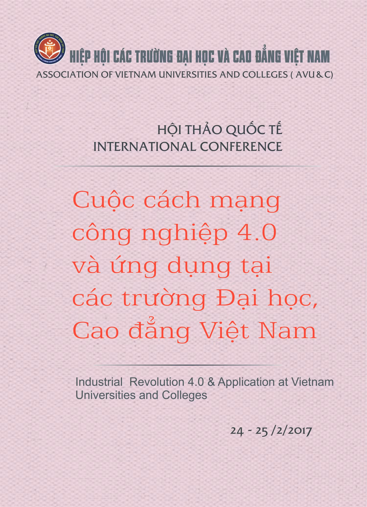 Hội thảo cách mạng 4.0 và ứng dụng tại các trường Đại học, Cao đẳng Việt Nam ảnh 1