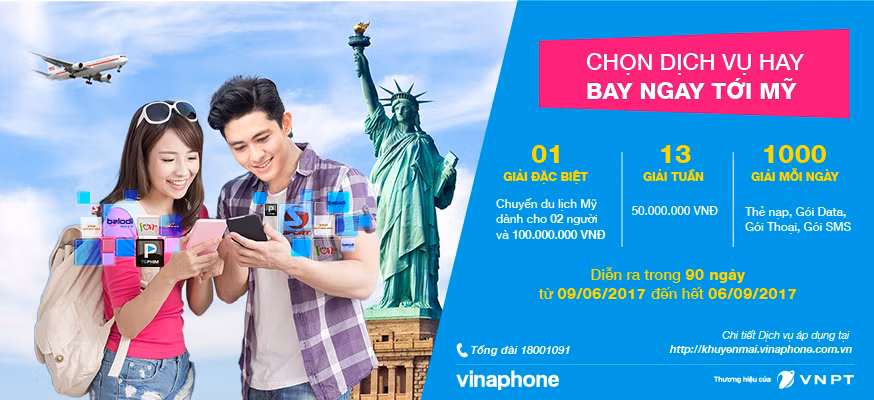 VinaPhone tặng hơn 90.000 giải thưởng cho khách hàng đăng ký dịch vụ thông tin giải trí. VinaPhone tặng hơn 90.000 giải thưởng cho khách hàng đăng ký dịch vụ thông tin giải trí.