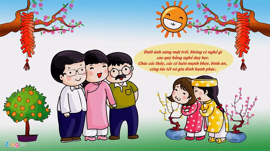 Chuyện Tết thầy của nhà giáo Sông Trà ảnh 2 Chuyện Tết thầy của nhà giáo Sông Trà ảnh 2