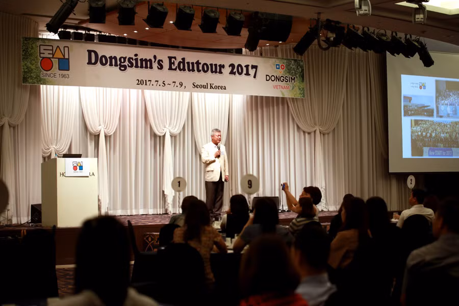 Ông Jeong Shin – Chủ tịch tập đoàn Dongsim Hàn Quốc.