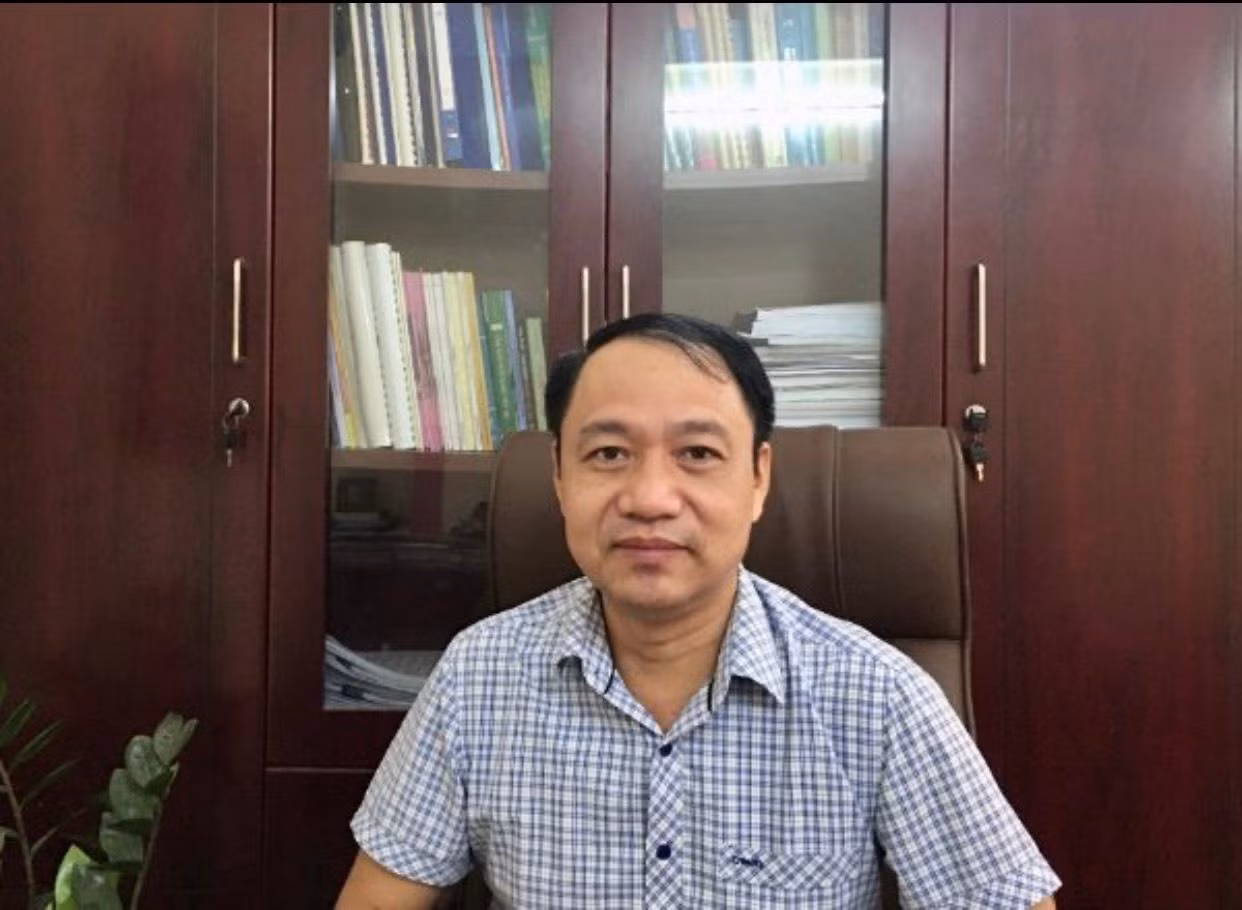 Tiến sĩ Hoàng Công Dụng, Phó Giám đốc phụ trách Trung tâm Hỗ trợ đào tạo và Cung ứng nhân lực, Bộ Giáo dục và Đào tạo (Ảnh K.A)