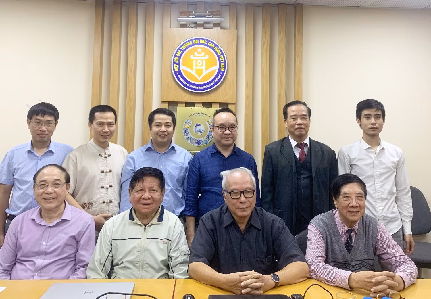 Tọa đàm được tổ chức dưới sự chủ trì của Hiệp hội Các trường đại học, cao đẳng Việt Nam. (Ảnh C.K.A)