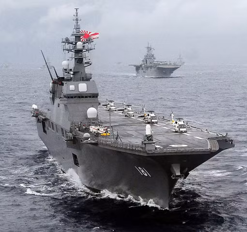 Tàu sân bay trực thăng Hyuga, Lực lượng Phòng vệ Biển Nhật Bản Tàu sân bay trực thăng Hyuga, Lực lượng Phòng vệ Biển Nhật Bản