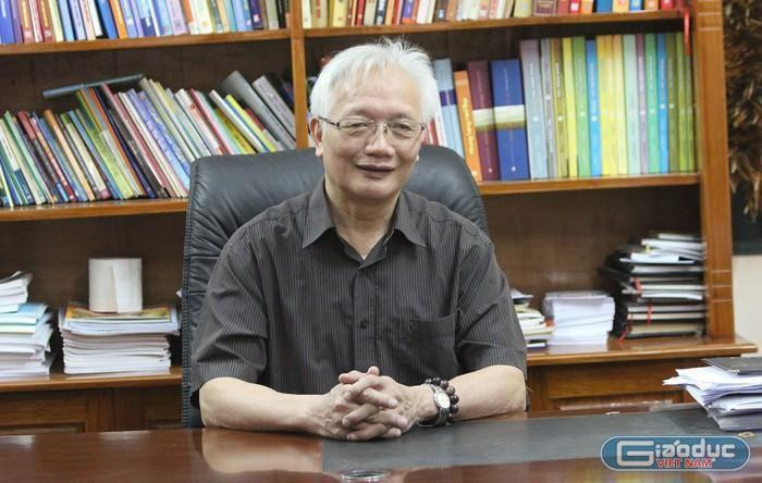 Tiến sĩ Nguyễn Tùng Lâm, Phó Chủ tịch Hội Khoa học Tâm lý giáo dục Việt Nam. (Ảnh: Thùy Linh) Tiến sĩ Nguyễn Tùng Lâm, Phó Chủ tịch Hội Khoa học Tâm lý giáo dục Việt Nam. (Ảnh: Thùy Linh)