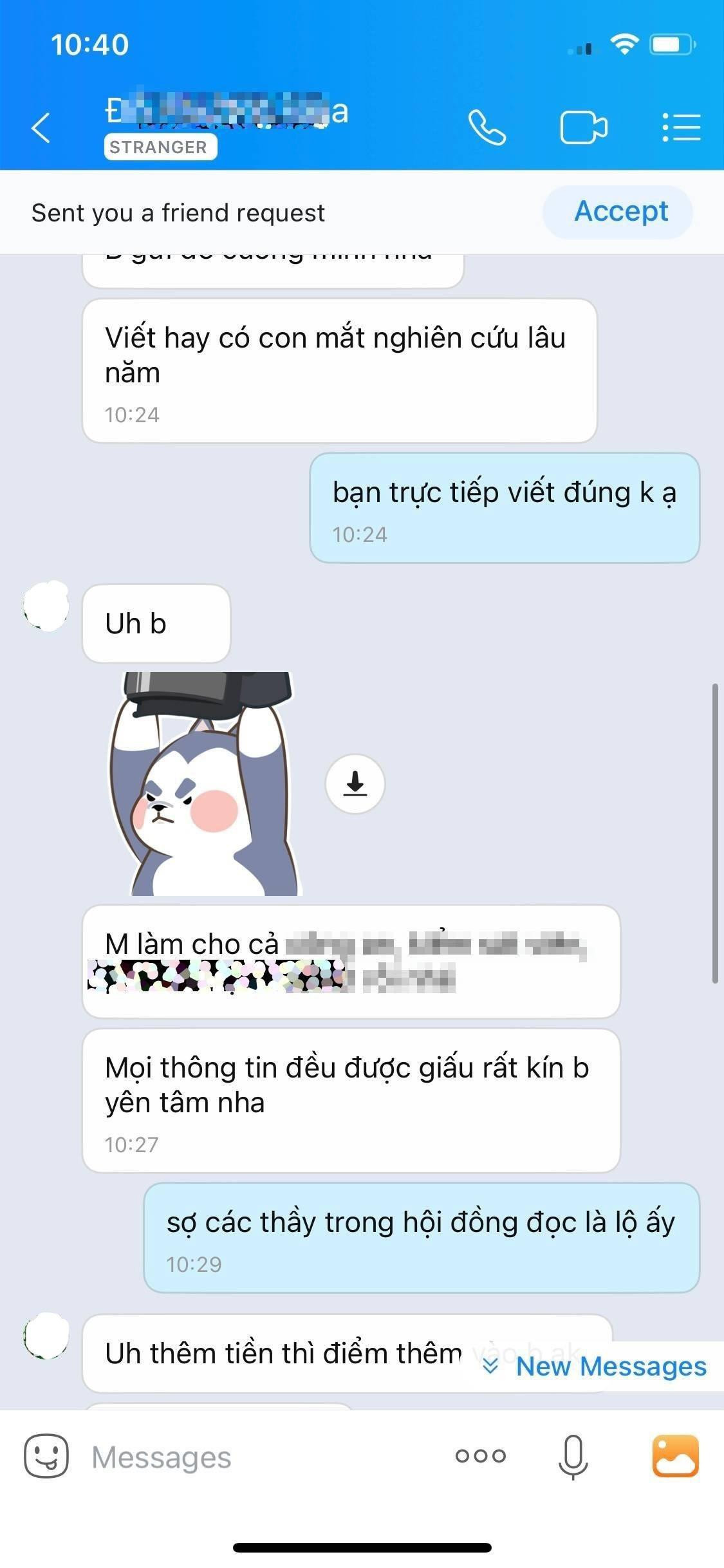 Đơn vị cung cấp dịch vụ viết thuê luận án khẳng định đã viết thuê cho nhiều ngành nghề khác nhau. (Ảnh: Chụp màn hình)
