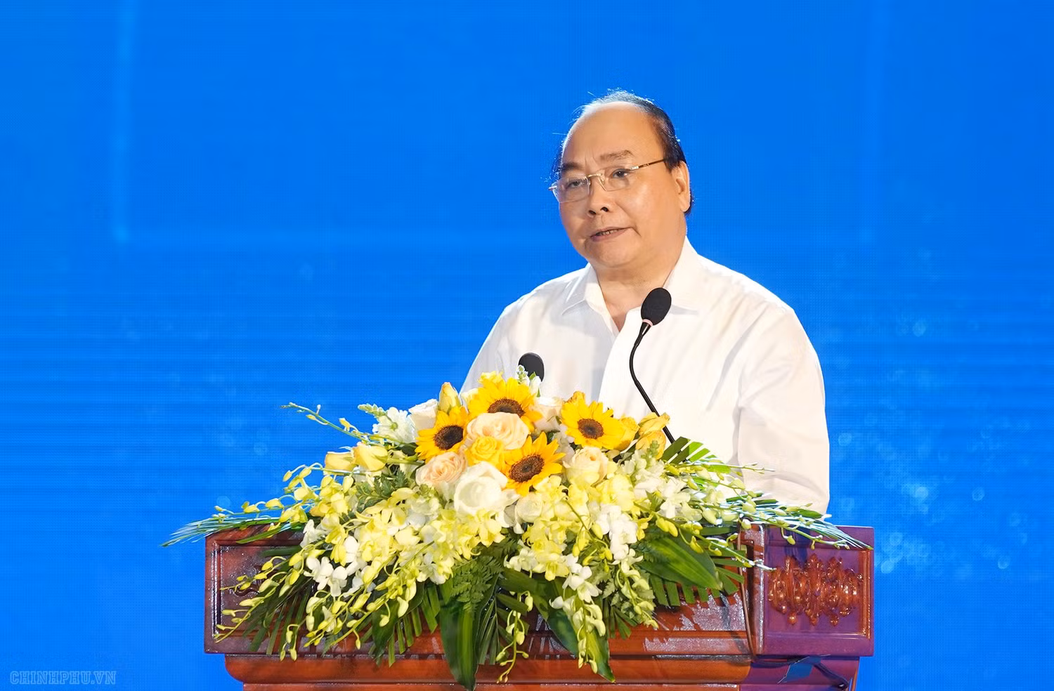 Thủ tướng phát biểu tại Hội nghị. Ảnh: VGP