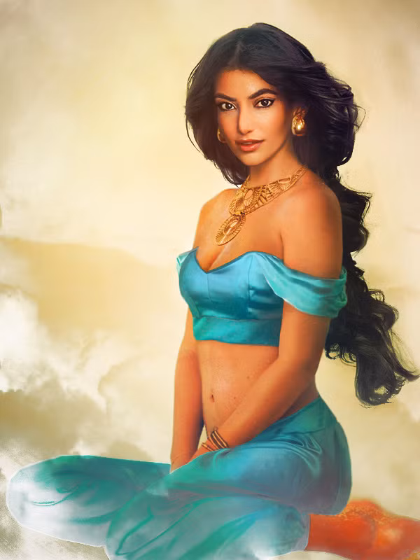 Công chúa Jasmine – phim hoạt hình Aladdin.