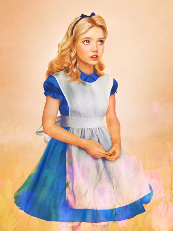 Cô bé Alice – Alice ở xứ sở thần tiên.