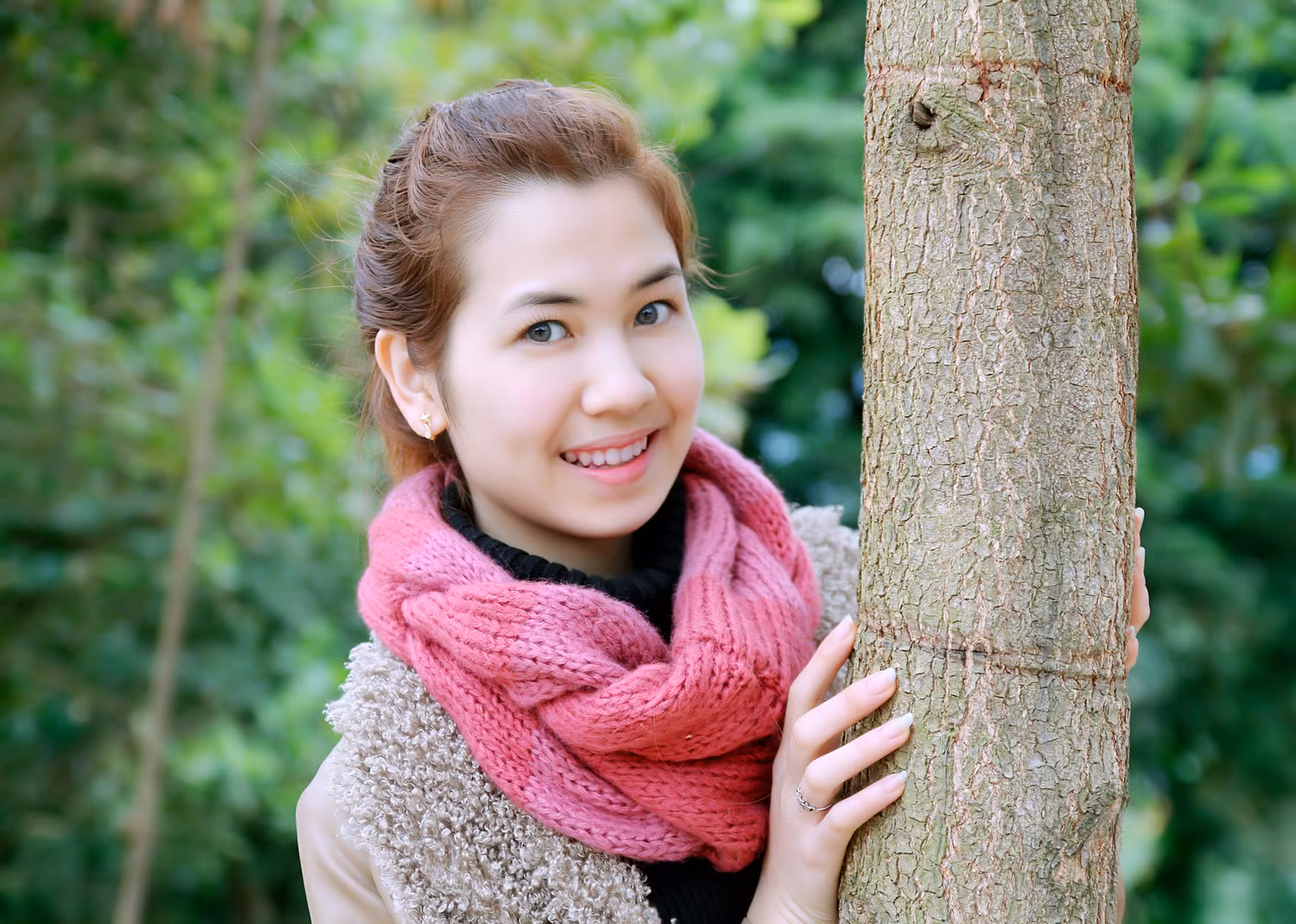 Sở thích của Thu Hà là đi du lịch và chụp ảnh