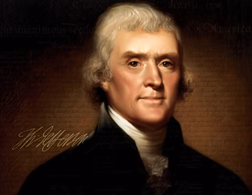 Tổng thống Thomas Jefferson từng nói: "Tôi không thể sống thiếu sách"