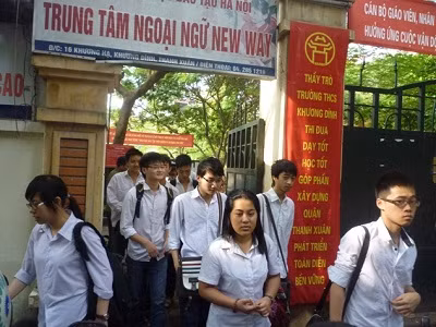 Đa số thí sinh đánh giá môn Sử không khó, vì hỏi nhiều về ý nghĩa các sự kiện