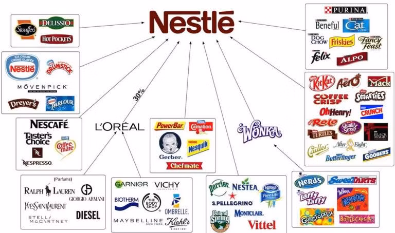 Các sản phẩm Nestlé chiếm lĩnh thị trường đặc biệt là sản phẩm cà phê hòa tan tuy nhiên Nestle Việt Nam vẫn bão lỗ lũy kế 30.8 triệu USD