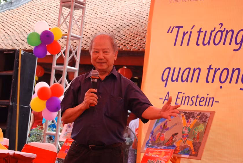 Nhà giáo Phạm Toàn, người sáng lập và lãnh đạo nhóm Cánh Buồm Nhà giáo Phạm Toàn, người sáng lập và lãnh đạo nhóm Cánh Buồm