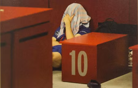 Messi đã rất buồn.