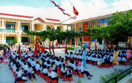 Theo Quy định mới, trường tiểu học đạt chất lượng tối thiểu phải có tỷ lệ học sinh xếp loại khá đạt ít nhất 30%; xếp loại giỏi đạt ít nhất 5%. Ảnh minh họa.