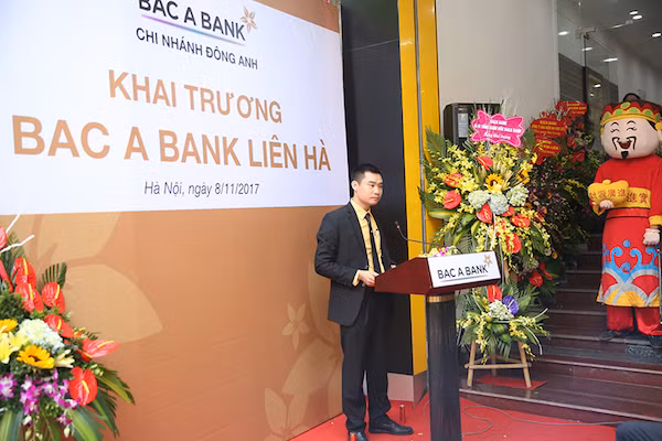 Ông Dương Ngọc Tuấn - Giám đốc BAC A BANK Chi nhánh Đông Anh