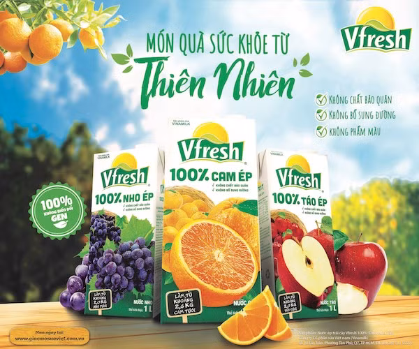 Đa dạng các sản phẩm nước trái cây Vfresh 100% của Vinamilk sẽ là nguồn cung cấp các vitamin cần thiết giúp tăng sức đề kháng cho mỗi người. Đa dạng các sản phẩm nước trái cây Vfresh 100% của Vinamilk sẽ là nguồn cung cấp các vitamin cần thiết giúp tăng sức đề kháng cho mỗi người.