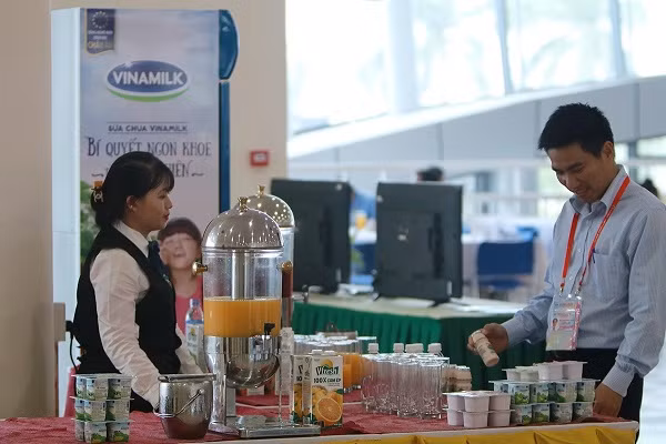 Đa dạng các sản phẩm của Vinamilk được phục vụ tại Hội nghị APEC 2017 (Ảnh: Xuân Phú) Đa dạng các sản phẩm của Vinamilk được phục vụ tại Hội nghị APEC 2017 (Ảnh: Xuân Phú)