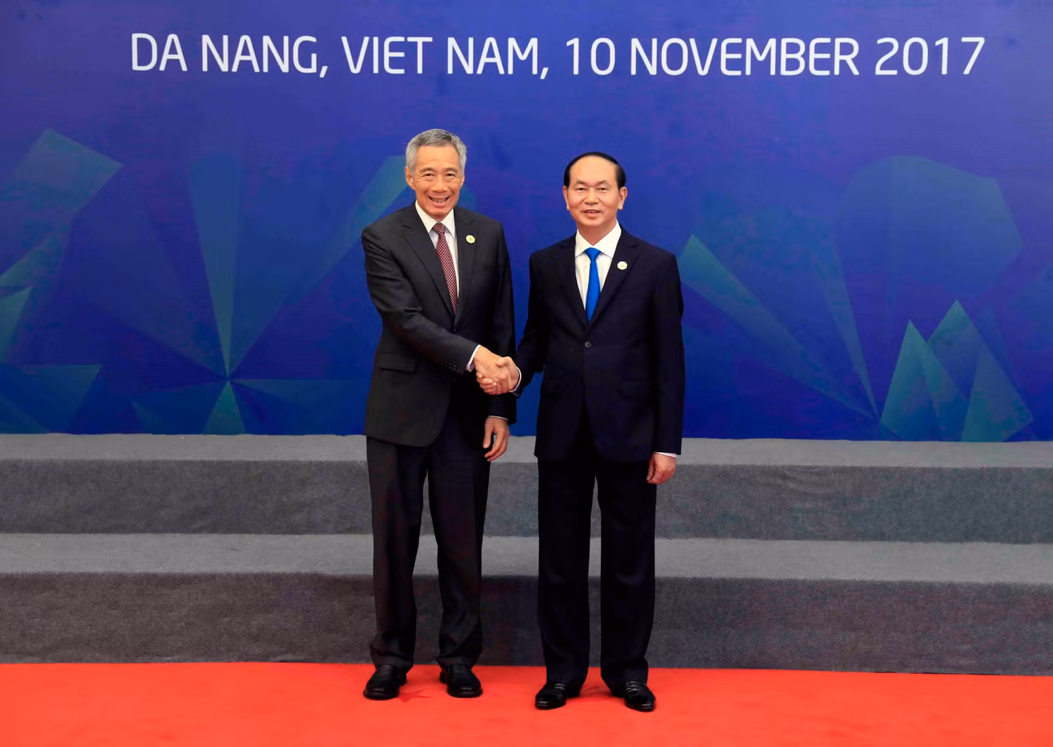 Chủ tịch nước Trần Đại Quang và Thủ tướng Singapore Lý Hiển Long. Chủ tịch nước Trần Đại Quang và Thủ tướng Singapore Lý Hiển Long.