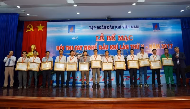 Các thí sinh đạt giải Nhất