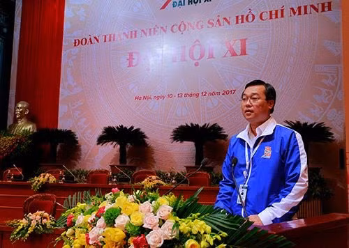 Đồng chí Lê Quốc Phong phát biểu khai mạc đại hội.