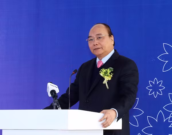 Thủ tướng Nguyễn Xuân Phúc phát biểu tại Lễ động thổ