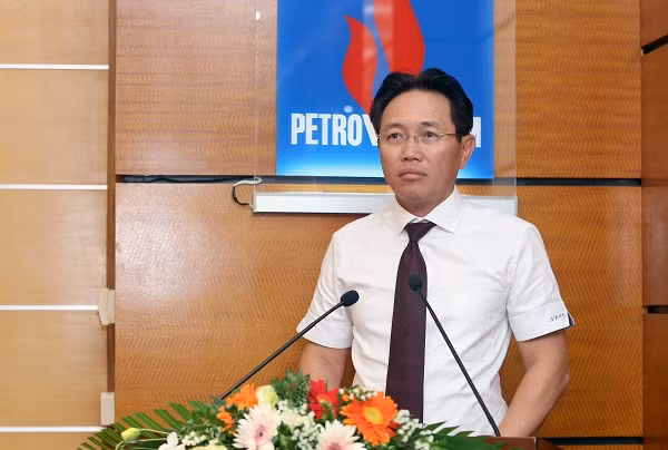 Tổng giám đốc PVN - ông Nguyễn Vũ Trường Sơn phát biểu tại buổi lễ. Tổng giám đốc PVN - ông Nguyễn Vũ Trường Sơn phát biểu tại buổi lễ.