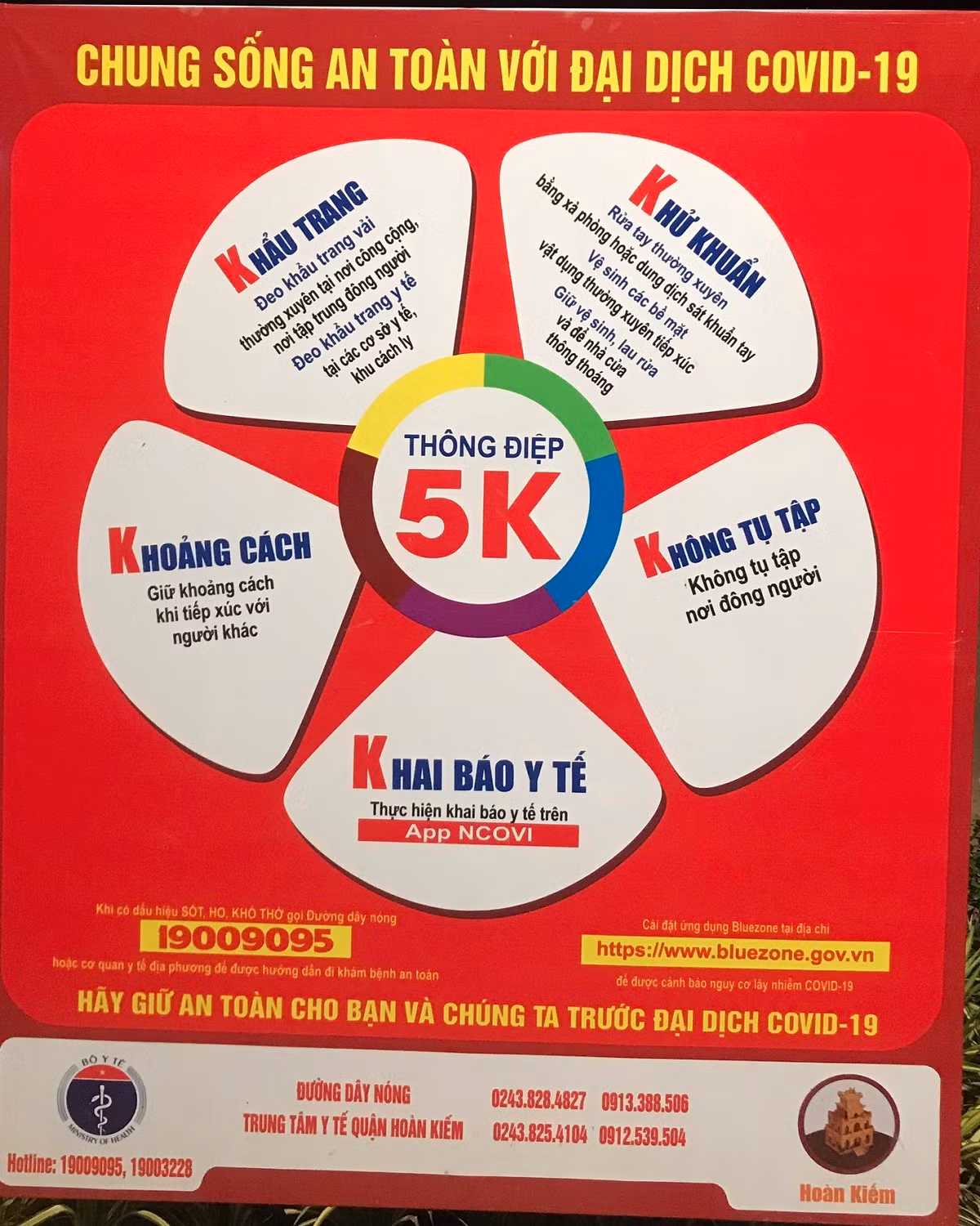 Mỗi người dân cần tuân thủ đúng nguyên tắc để bảo vệ sức khỏe của bản thân, gia đình và cộng đồng. ảnh: NQ.
