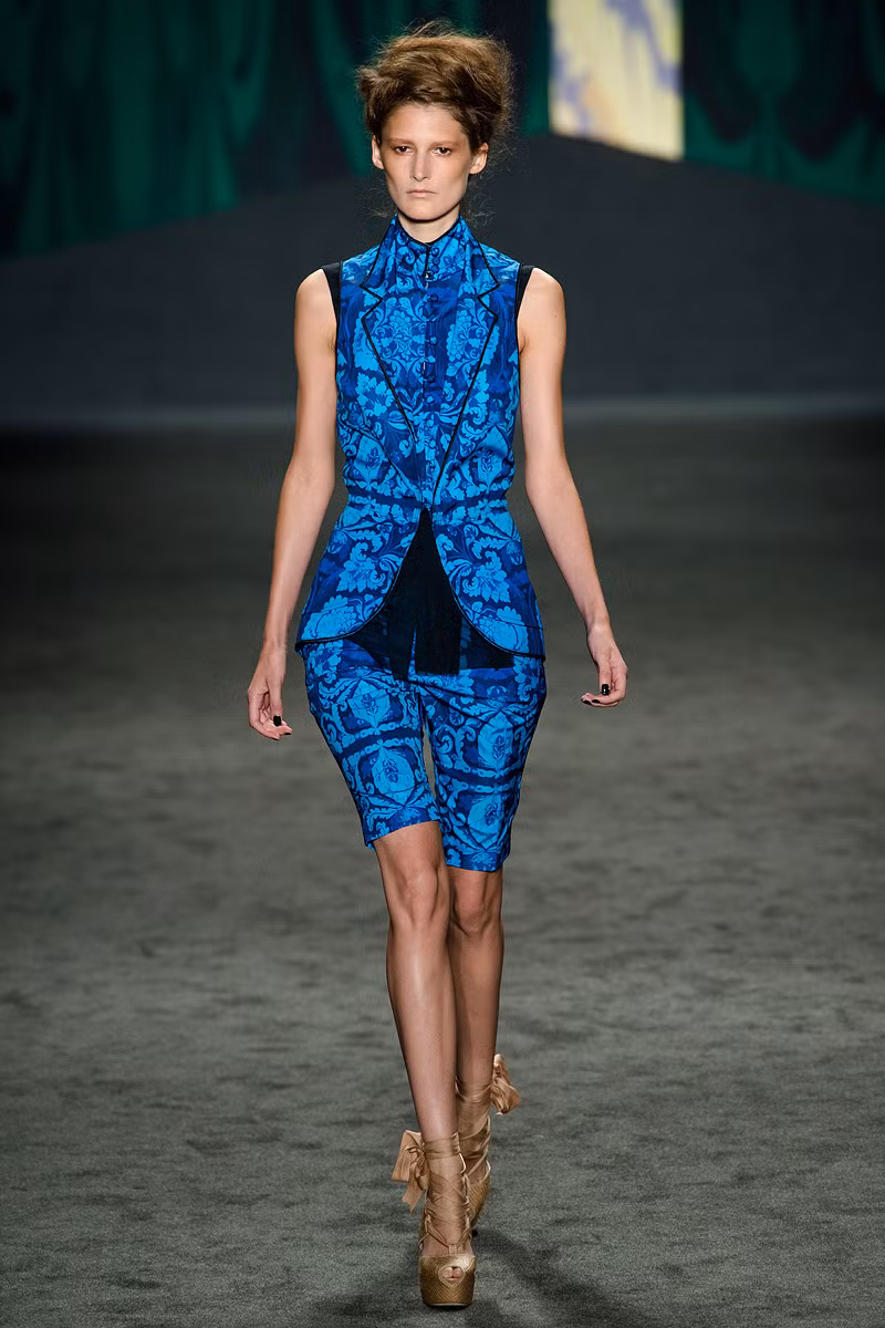 Trên đây là các mẫu thiết kế nổi bật trong BST được NTK tài năng Vera Wang giới thiệu cho mùa xuân 2013.