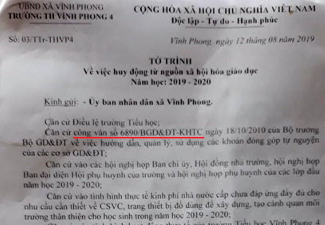 Phó Bí thư xã dọa xử lý giáo viên nếu cung cấp thông tin cho báo chí