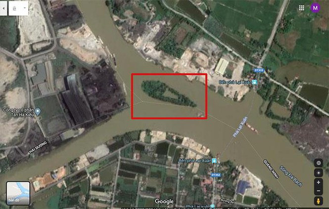 Khu vực phát hiện bãi cọc gỗ dưới đáy ao nhà ông Đào Văn Đến (xã Lại Xuân, huyện Thủy Nguyên, Hải Phòng) (Ảnh: CTV) Khu vực phát hiện bãi cọc gỗ dưới đáy ao nhà ông Đào Văn Đến (xã Lại Xuân, huyện Thủy Nguyên, Hải Phòng) (Ảnh: CTV)
