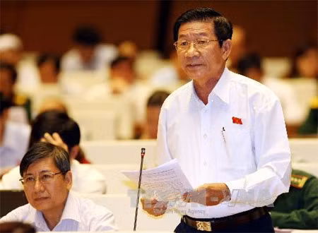 Ông Phạm Văn Gòn hiện đang là Đại biểu Quốc hội. Ảnh TTXVN