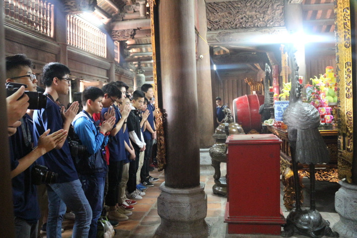 Thông qua những bài học trải nghiệm thực tế như vậy, học sinh hiểu rõ và trân trọng các giá trị lịch sử của dân tộc. ảnh: ngs. Thông qua những bài học trải nghiệm thực tế như vậy, học sinh hiểu rõ và trân trọng các giá trị lịch sử của dân tộc. ảnh: ngs.