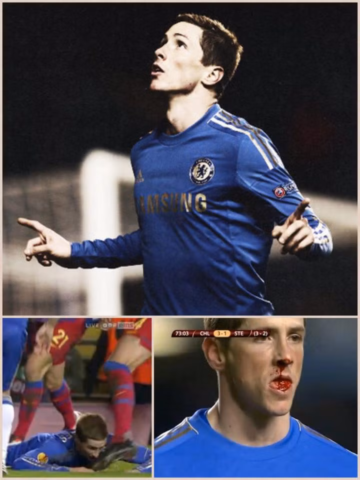 2 phút sau, Ramires tiếp tục có đường chuyền dọn cỗ cho Torres nhưng trung vệ của đội khách đã kịp thời truy cản... Ở tình huống va chạm sau đó, giày của cầu thủ đội khách đã va chạm vào mặt của El Nino khiến anh đổ máu mũi... 2 phút sau, Ramires tiếp tục có đường chuyền dọn cỗ cho Torres nhưng trung vệ của đội khách đã kịp thời truy cản... Ở tình huống va chạm sau đó, giày của cầu thủ đội khách đã va chạm vào mặt của El Nino khiến anh đổ máu mũi...