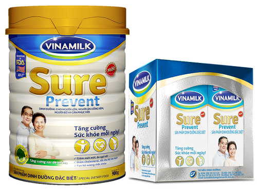 Sữa bột Vinamilk Sure Prevent có bổ sung dưỡng chất Plant Sterols – chất béo chiết xuất tự nhiên từ thực vật. Sữa bột Vinamilk Sure Prevent có bổ sung dưỡng chất Plant Sterols – chất béo chiết xuất tự nhiên từ thực vật.