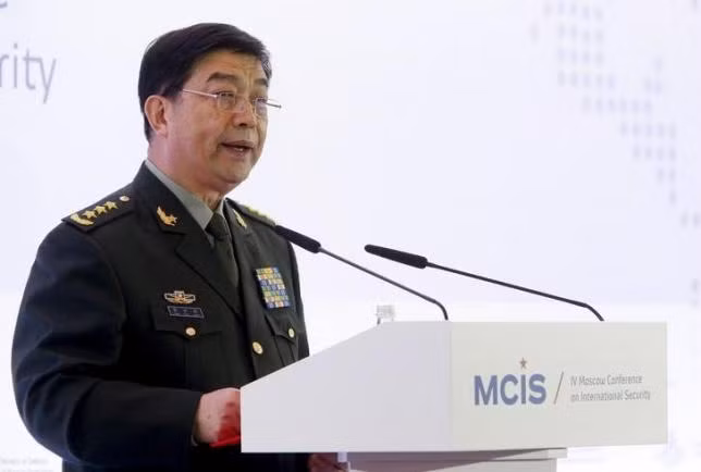 Bộ trưởng Quốc phòng Trung Quốc Thường Vạn Toàn, ảnh: Reuters. Bộ trưởng Quốc phòng Trung Quốc Thường Vạn Toàn, ảnh: Reuters.