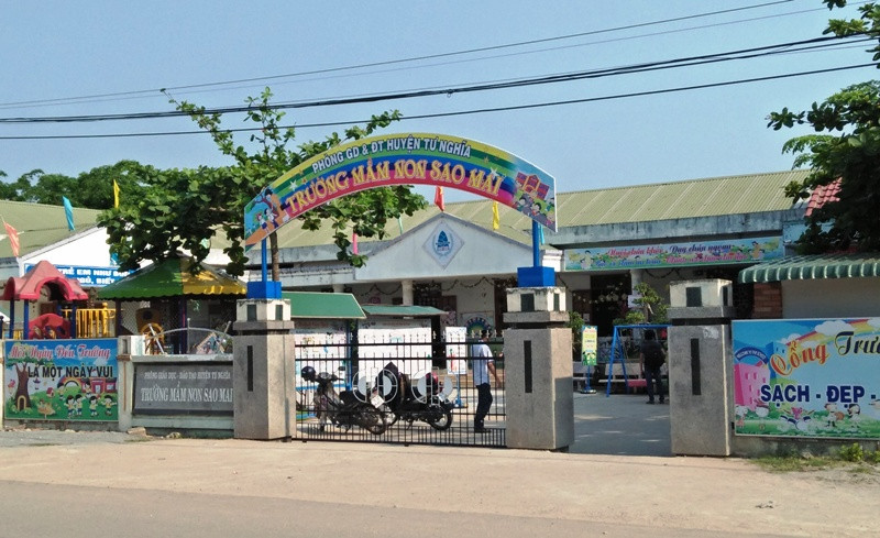 Một cô giáo trường mầm non Sao Mai tố cáo Hiệu trưởng trường này ép cô phải phá thai để giữ thành tích của trường. Ảnh: TT