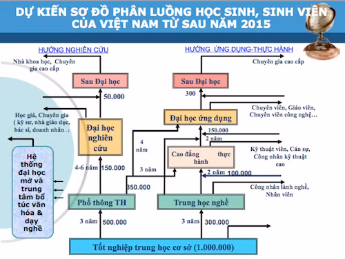 5 bước cần chú ý khi cơ cấu lại hệ thống giáo dục đại học ảnh 2