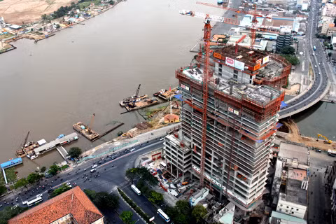 TP HCM là thành phố đứng đầu về phát triển kinh tế - xã hội. Ảnh: Quốc Huy