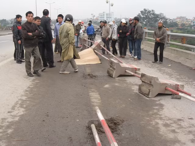 Hiện trường vụ tai nạn Hiện trường vụ tai nạn