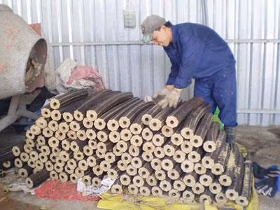 Củi trấu. Ảnh: Hồng Diễm, Vietnamnet Củi trấu. Ảnh: Hồng Diễm, Vietnamnet