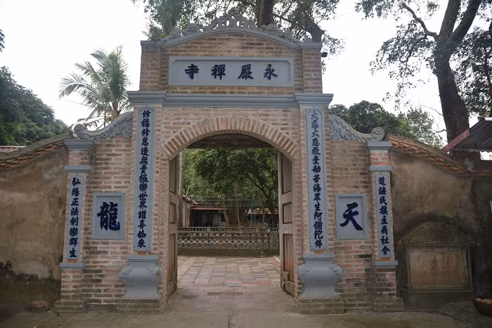 Kiến trúc cổ của Cổng chùa Vĩnh Nghiêm, tỉnh Bắc Giang. ảnh: Đỗ Công Tiến. Kiến trúc cổ của Cổng chùa Vĩnh Nghiêm, tỉnh Bắc Giang. ảnh: Đỗ Công Tiến.